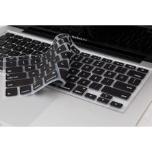 Assess Store Pro 16INÇ M1/m2 A2780 A2485 ile Uyumlu Q Klavye Koruyucu Silikon Ped Siyah