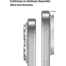 Assess Store Buff Kamera Lens Koruyucu Şeffaf 9h Sert Temperli Cam (17 Pro Max)