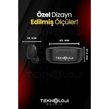 Assess Store E6S Bluetooth Kablosuz Kulaklık, Çift Mikrofon, Hd Ses,, Powerbank Kutu, Siyah