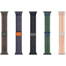 Assess Store 7 45MM Ile Uyumlu Krd, 91 Hasır Kordon Strap Kayış Cns, Pembe