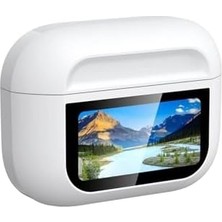 Assess Store BTK-ZR76 Anc Özellikli Dokunmatik LCD Ekranlı Tws Kulak Içi Bluetooth V5.4 Kulaklık