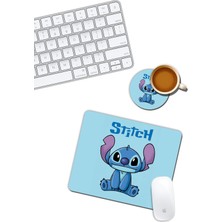 Assess Store Stitch Mouse Pad ve Bardak Altlığı Set
