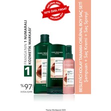 Yves Rocher Besleyici Kolay Tarama Orjinal Boy Saç Seti- Şampuan 300ML & Saç Kremi 200ML & Saç Spreyi 150 ml