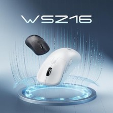 Assess Store WS216 Kablosuz 1600DPI 7 Tuşlu Sessiz Pc, Mac, Dizüstü Bilgisayar Için, USB Mini Alıcı ile Optik Mouse Beyaz