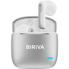 Assess Store Biriva X27 Pro Anc+Enc Kablosuz Bluetooth Kulaklık Gri