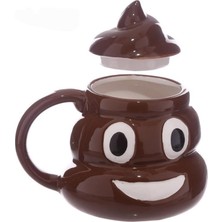Assess Store Poo Kaka Emoji Şekilli 3D Kupa