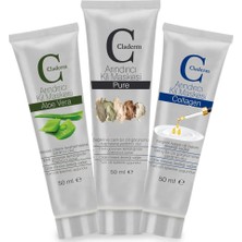 Claderm 50ml 3'lü (Aloe Vera-Pure-Collagen) Avantaj Paketi
