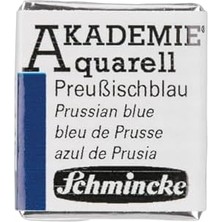 Assess Store Akademie Aquarell Yarım Tablet Sulu Boya 445 Prussian Blue