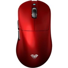 Assess Store Aula SC900 Max PAW3395 Sensör 30000 Dpı 8000Hz Kablolu ve Kablosuz Gaming Oyuncu Mouse Kırmızı