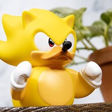 Assess Store Tubbz Box-Edition Super Sonic Koleksiyoncu Kauçuk Ördek Figürü - Resmi Sonic Der Hedgehog Merchandise - Televizyon, Film & Video Oyunları