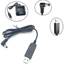 Private Label Baofeng Telsiz USB Şarj Kablo Bilgisayar Powerbank Uyumlu Taşınabilir Çözüm