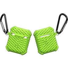 Assess Store 1. / 2. Nesil ile Uyumlu Kılıf Silikon Airbag ile Uyumlu Kılıf 02 Yeşil