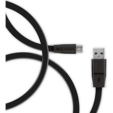 Assess Store DLC2519CB/97 USB - Micro USB 1.8m Şarj Kablosu Siyah