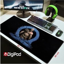 Assess Store Gaming Mousepad Oyuncu Mouse Pad 90X40 Xxl Büyük Oyuncu Mousepad Kaymaz Taban Speed 4mm Dikişli