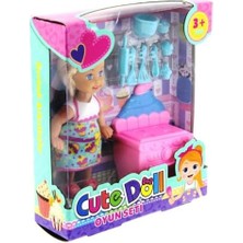 Assess Store Cute Doll Mini Bebek Mutfak Oyun Seti