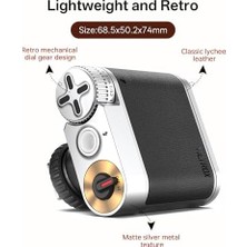 Assess Store Z1 Retro Kamera Flaşı - ve Aynasız Kameralar Için Ayakkabı Speedlite, Tip-C Hızlı Şarj, Ayarlanabilir Parlaklık, Çıkarılabilir Softbox, Taşınabilir Fotoğraf Aydınlatması