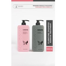 Native Base Keratin Bakım 1000 ml +Bakım Öncesi Şampuan 1000 ml