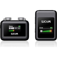Assess Store M1 Wifi Tek Vericili Gürültü Engelleme 50 Metre Menzil 8 Saat Pil Ömrü LCD Ekran Minimal Tasarım Kablosuz Mikrofon Siyah