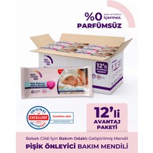 Med-Cover Baby Pişik Önleyici Bakım Mendili 50li x 12 Avantaj Paketi