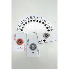 Assess Store Plastik Su Geçirmez Blackjack Iskambil Oyun Kağıdı CIN885SLV