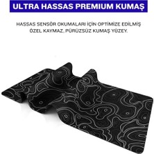 Assess Store 8 Farklı Desenli Baskılı Model Deer Xxl Gaming Mouse Pad 90X40 cm – Dikişli Kenar, Kaymaz Taban, Dijital Tasarım, Hassas Takip, Ultra Geniş Oyuncu Mousepad (Typography Siyah 90X40 Cm)