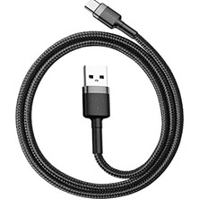Assess Store Halo, 3.0 A Usb-A & Usb-C Şarj & Data Aktarım Kablosu, 1 Metre, Siyah