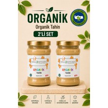 Soul Kitchen Organik Ürünler Organik Sertifikalı Tahin Katkısız Doğal 300 G 2’li Avantaj Set