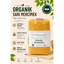 Soul Kitchen Organik Sarı Mercimek 750 gr