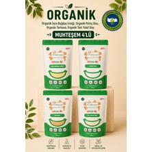 Soul Kitchen Organik Tarhana + Organik İnce Buğday İrmiği + Organik Pirinç Unu + Organik Tam Yulaf Unu Avantaj Paket (4X250GR)