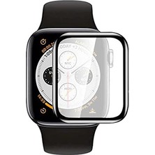 Assess Store 40MM Mat ile Uyumlu Eko Pet Saat Ekran Koruyucu Siyah