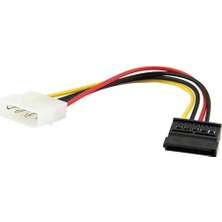 Assess Store 4 Pin Lp4 Molex Erkek To Sata Power Güç Kablosu