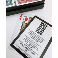 Assess Store Kem, Poker Boyu, Standard Endeks, Kırmızı & Mavi, Çift Deste