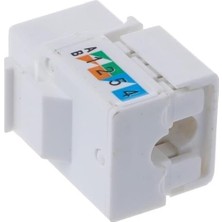 Assess Store 3552 Cat6 RJ45 Utp Keystone Patch Panel Için Cat 6 Giriş Ağ Bağlantısı Için En Iyi Aktarımı Sağlayan ve Basit Kurulumuyla Bir Keystone Modülüdür