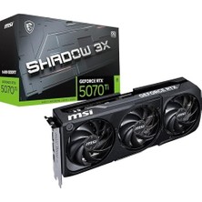 Assess Store Msı VGA Geforce Rtx 5070 Tı 16G Shadow 3x Oc RTX5070TI 16GB Gdrr7 256 B DX12 Pcıe 5.0 X16 (3xdp 1xhdmı)