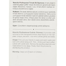 Assess Store NASCTC000001 Tırnak Eti Sıyırıcı Saplı (Altın Rengi) 2li Paket