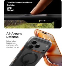 Assess Store Ostand Q3 Air Telefon Için 17 Pro Max Kılıf Koruma Kapağı 17,5 cm Siyah