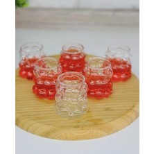 Assess Store 75 ml 6'lı Üzüm Bardak Seti, Bubble Bardak, Bulut Bardak, Kahve Yanı Sunum Bardağı, Zarif ve Şık Tasarım, Içecek Sunumları Için Ideal