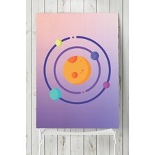 Assess Store (PSTER2961) Uzay Temalı Çocuk Odası Poster 2