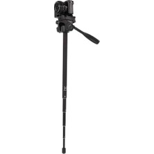 Assess Store Ayex LT-460 | 90° Yatay Orta Kolonlu Fotoğraf & Video Tripodu | Monopod Dönüşümlü | ve Aynasız Kameralar ile Uyumludur
