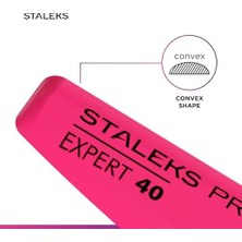 Assess Store Staleks Pro, Spbe-40 Akrilik Orta Ay Altlığı, Tek Kullanımlık Tırnak Törpüsü, Manikür Için