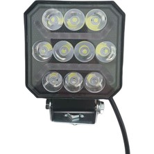 Space Off-Road Sis Lambası 10x3,5x12cm Beyaz-Amber 12-80v 35w (Adet Olarak)