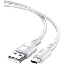 Assess Store 2A Usb/micro Şarj ve Data Kablosu Beyaz Mcr-10