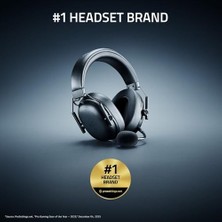 Assess Store Blackshark V3 x Hyperspeed - Kablosuz E-Spor Kulaklık - Ultra Hafif 270G - Triforce 50MM Sürücü - Çıkarılabilir Mikrofon - Surround Ses - Hyperspeed 2,4ghz & Bluetooth - Pc/mac | Siyah