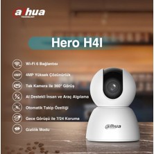 Dahua Hero H4I Indoor  – 360° Hareketli, Gece Görüşlü, Akıllı Takipli Güvenlik Kamerası