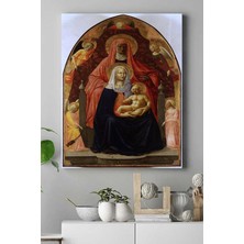 Assess Store (PSTER15700) Dini Görsel Kanvas Tablo 2 30 x 40