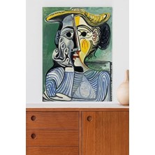 Assess Store (PSTER20304) Woman With Yellow Hat - Pablo Picasso Sanatsal Poster 80 x 115