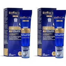 Assess Store Age Reverse Gece Göz Kremi 15 ml – Retinol, Kolajen, Hyaluronik Asit ve Bitkisel Kompleks Içerikli – Kırışıklık Karşıtı ve Aydınlatıcı Etki (2 Paketi)