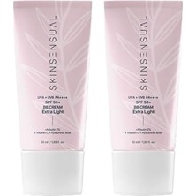 Assess Store Skin Sensual Bb Krem Light 50 Spf Uva/uvb Pa Plus Leke Oluşumunu Önlemeye Yardımcı (2 Paketi)