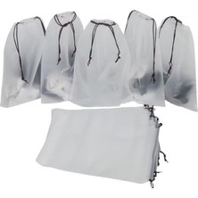 Assess Store Meapuff, 50 Adet Set 25X35 cm Su Geçirmez Kozmetik ve Plaj Çantası