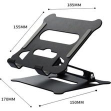 Assess Store Ayarlanabilir Katlanabilir Tablet Standı 370G | Paslanmaz Çelik Tablet Tutucu, Açı Ayarlı, Portatif Masaüstü Tablet Standı, Sadece iPad ile Uyumlu Stant | Z19